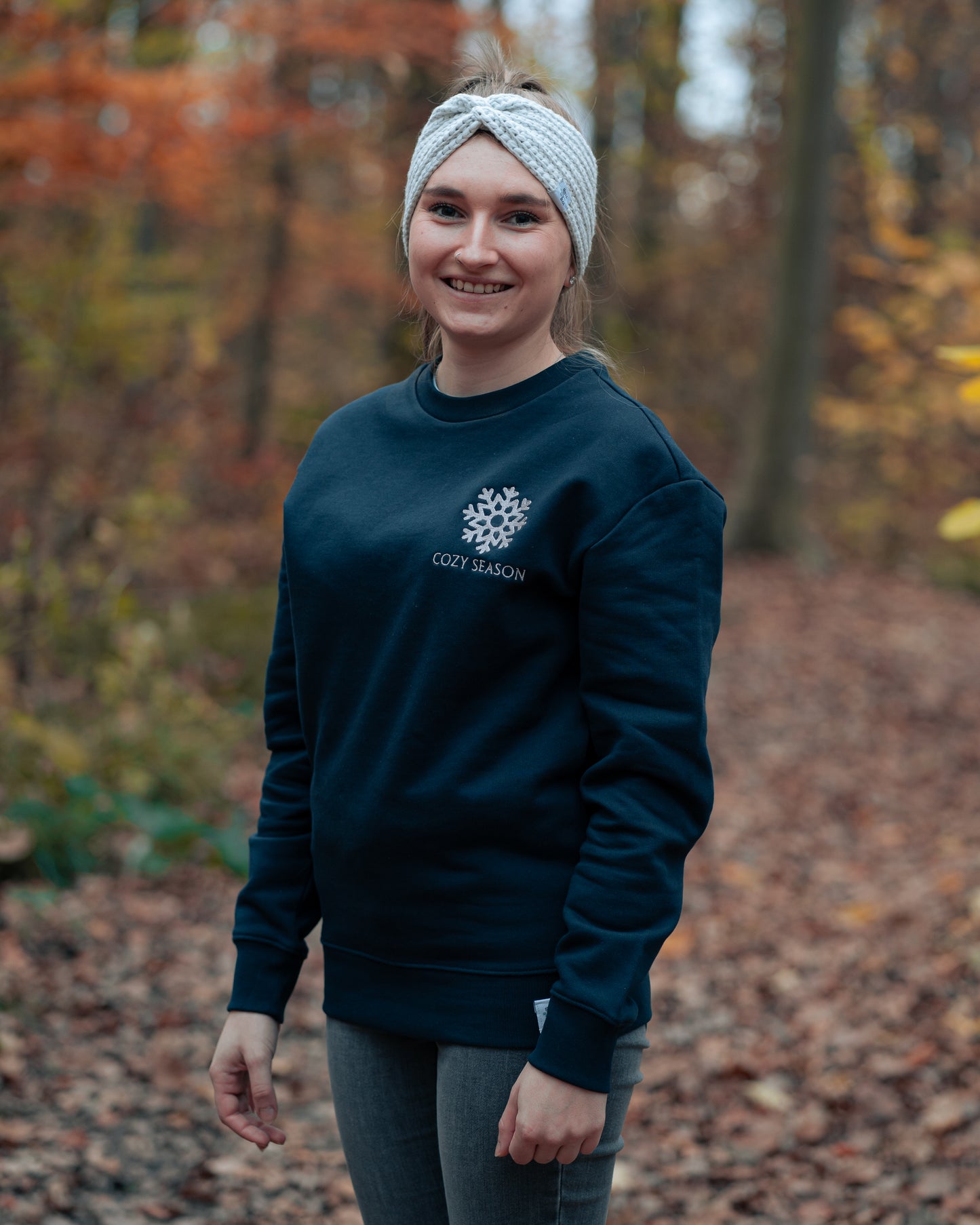 Premium Unisex Pullover mit hängenden Schultern Nanima