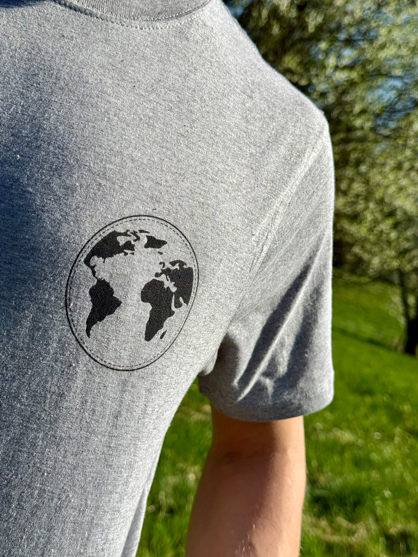 Unisex T-Shirt Weltkugel
