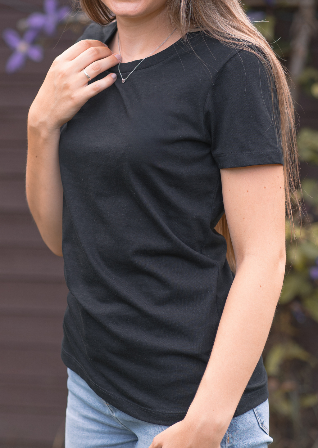 Damen-T-Shirt (kurze Ärmellänge)