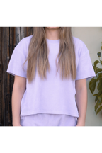 Damen Frottee T-shirt