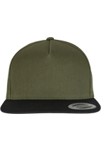 Premium Snapback Cap hohes Schild