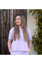 Damen Frottee T-shirt