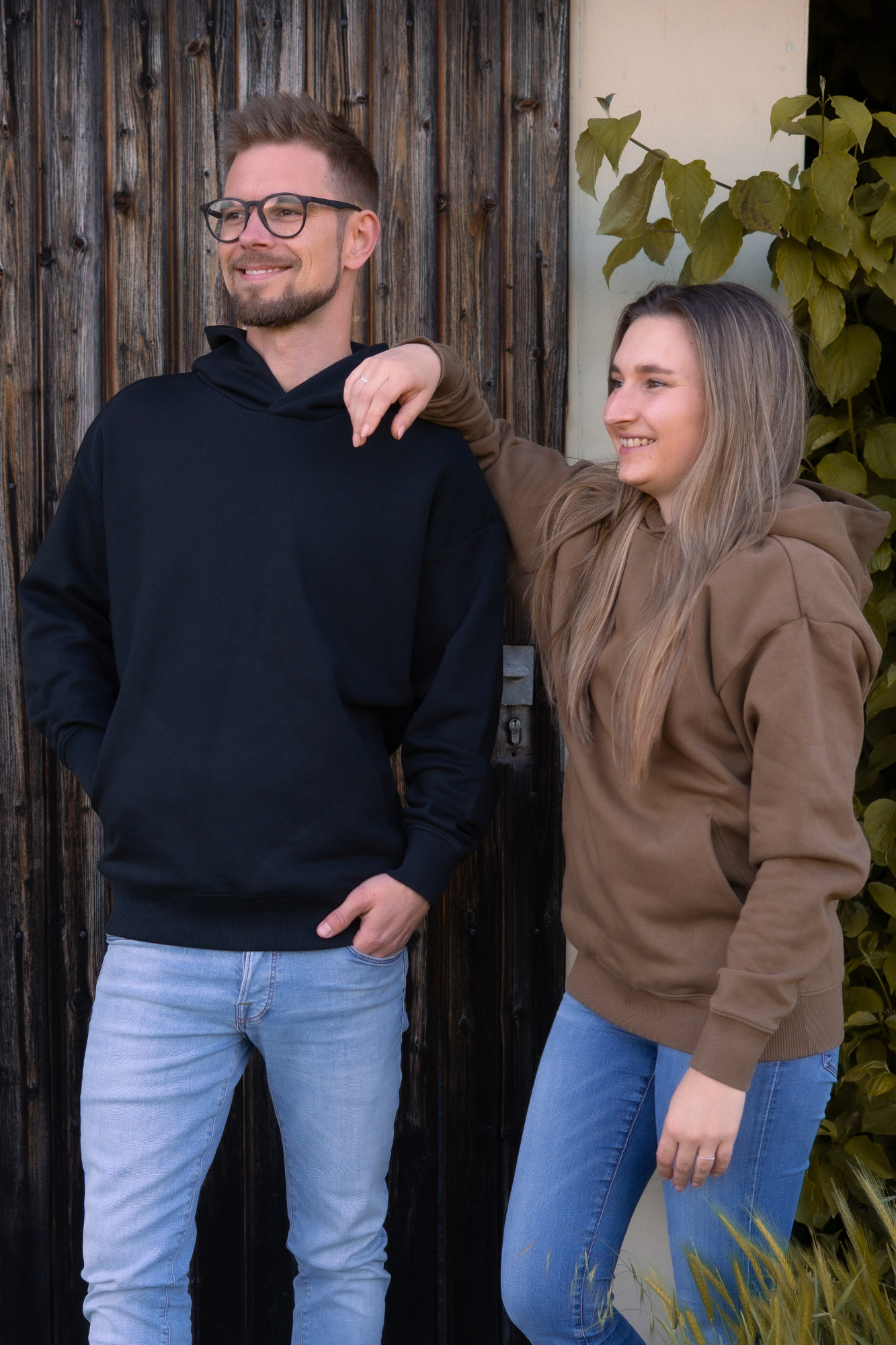 Unisex Oversize-Kapuzenpullover