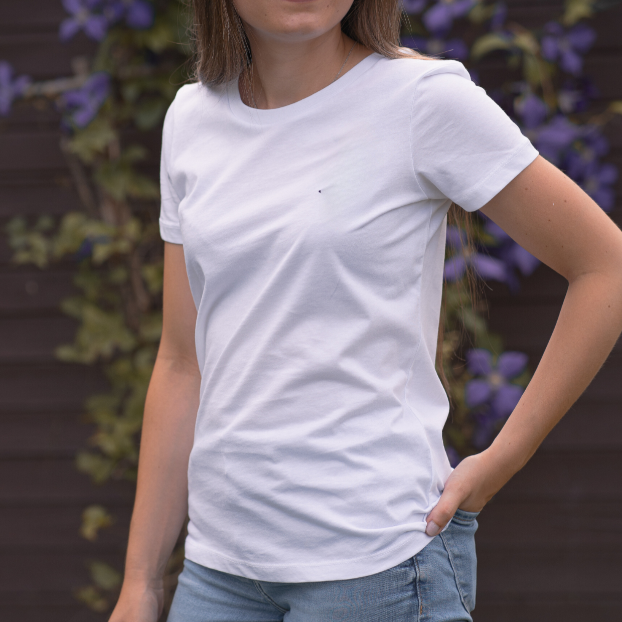Damen-T-Shirt (kurze Ärmellänge)