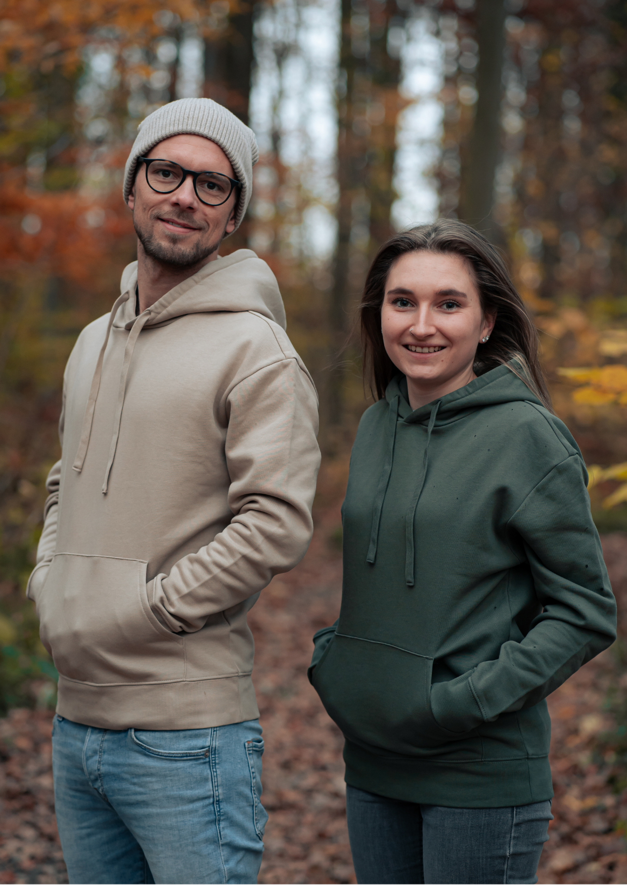 Personalisierbarer Kapuzenpullover für Damen und Herren