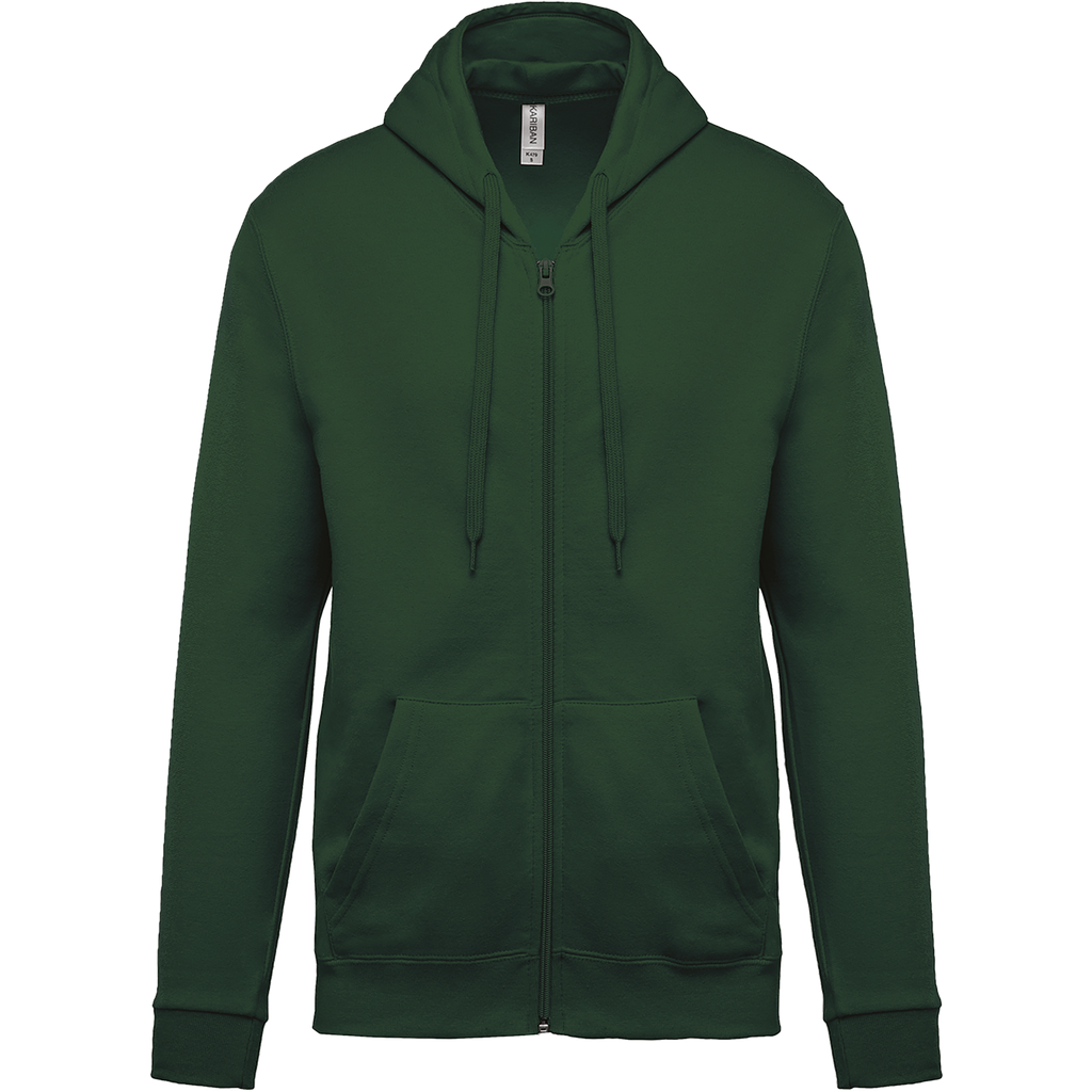 Zipper mit Kapuze