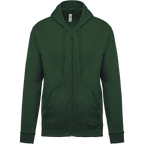 Zipper mit Kapuze