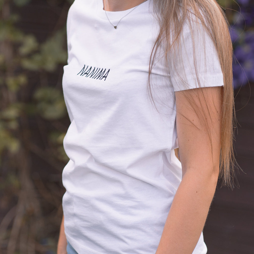 Frauen Schriftzug-Shirt