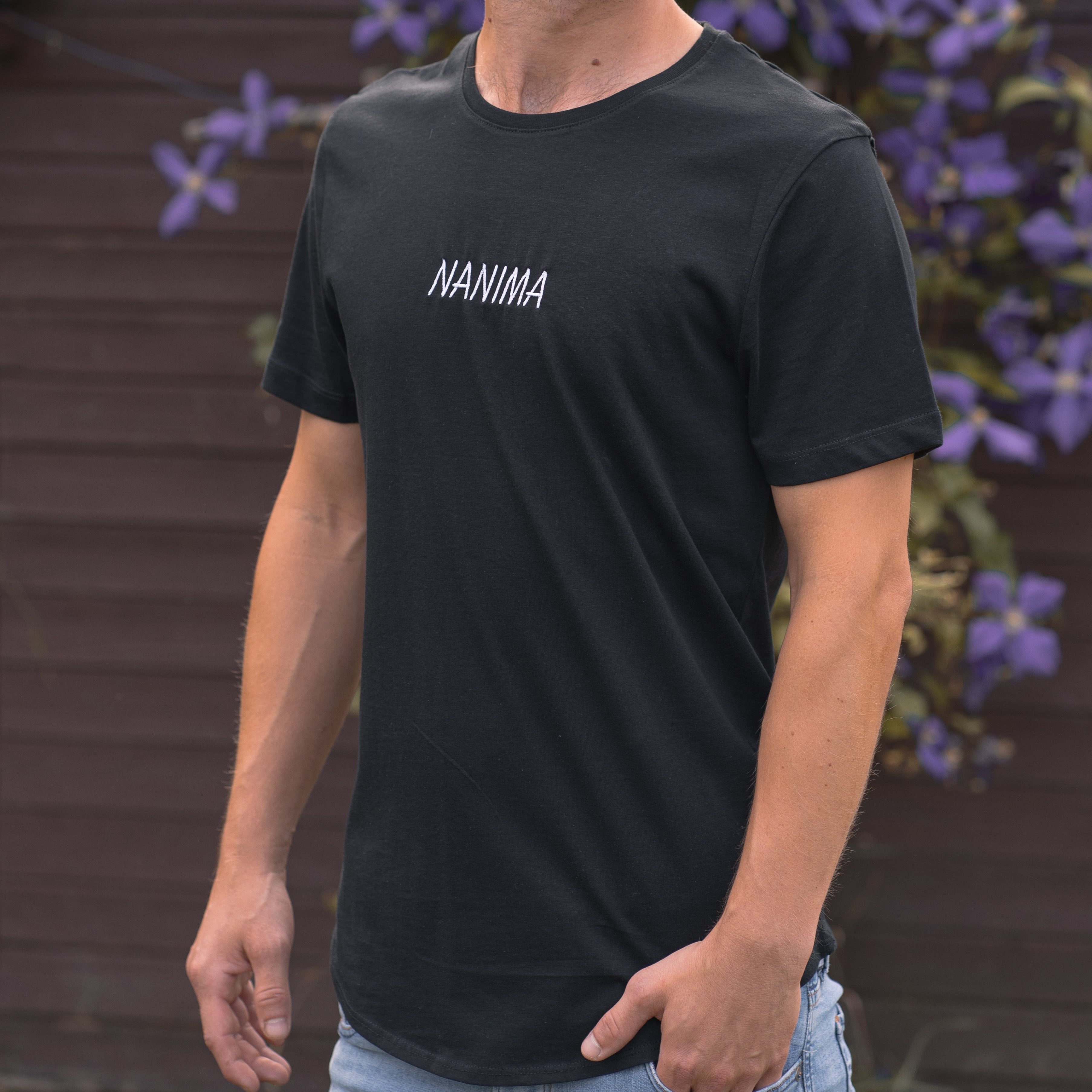 Unisex Schriftzug-Shirt