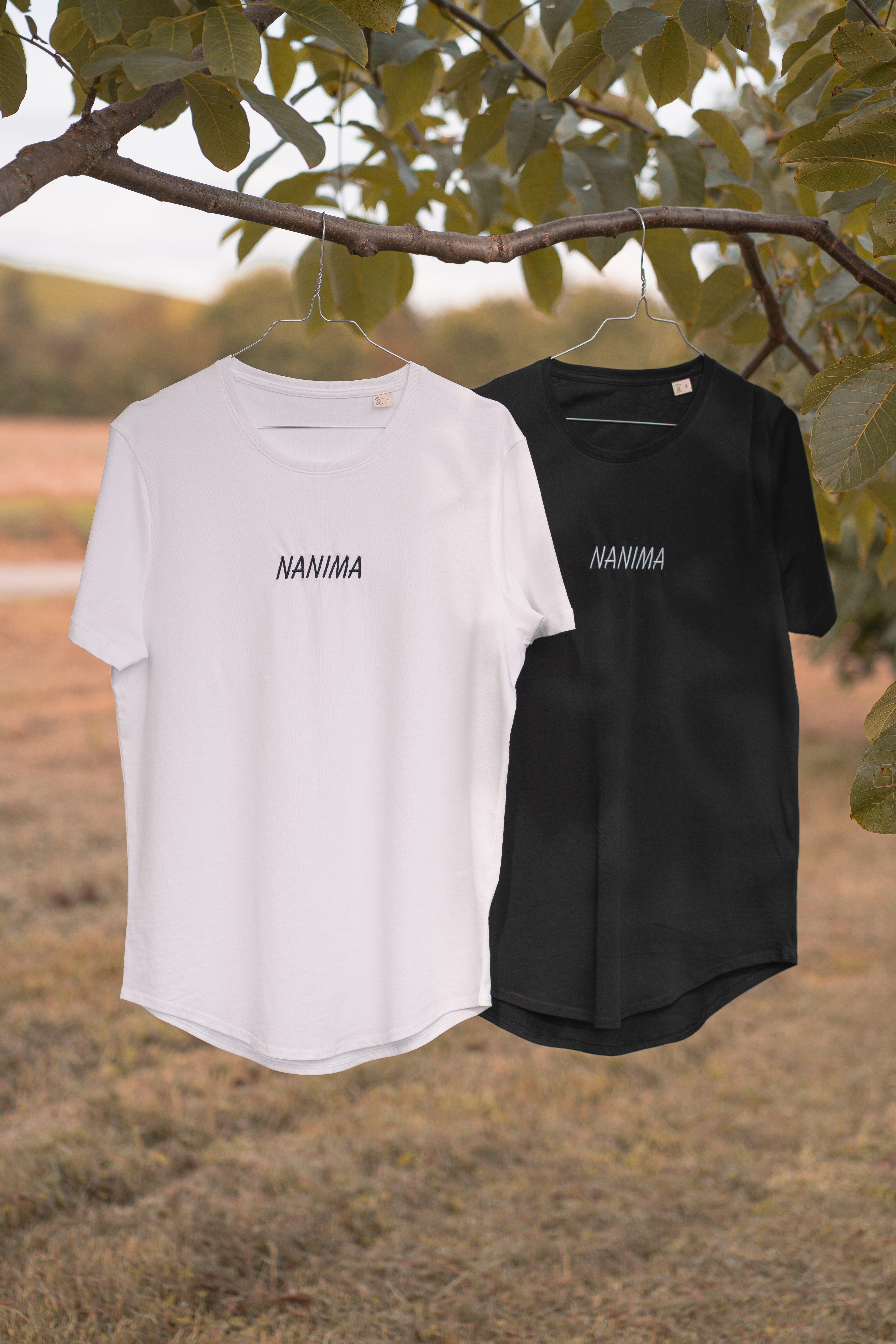 Unisex Schriftzug-Shirt