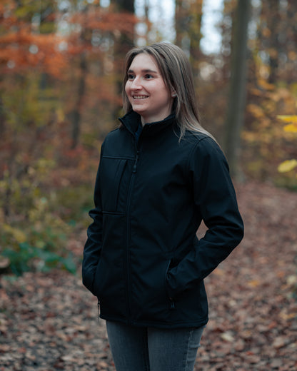 Personalisierbare Softshelljacke für Damen