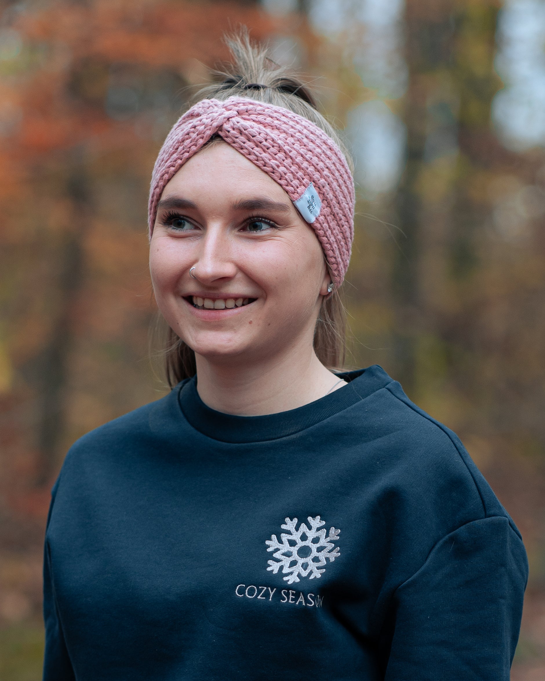 Handgehäkeltes Stirnband