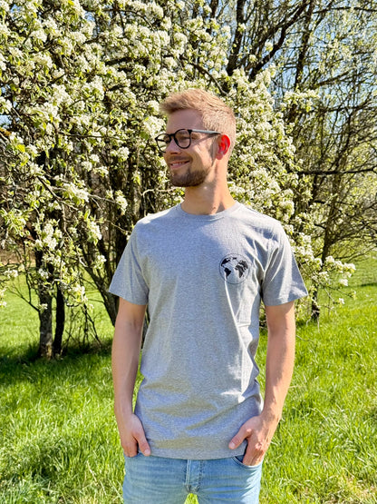 Unisex T-Shirt Weltkugel