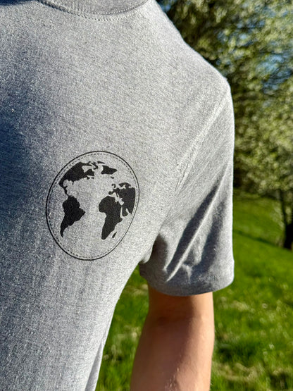 Unisex T-Shirt Weltkugel