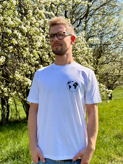 Unisex T-Shirt Weltkugel